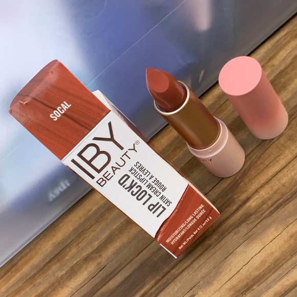 IBY BEAUTY Lip Lock'd Satin Lipstick in SOCAL - Picture 1 of 5